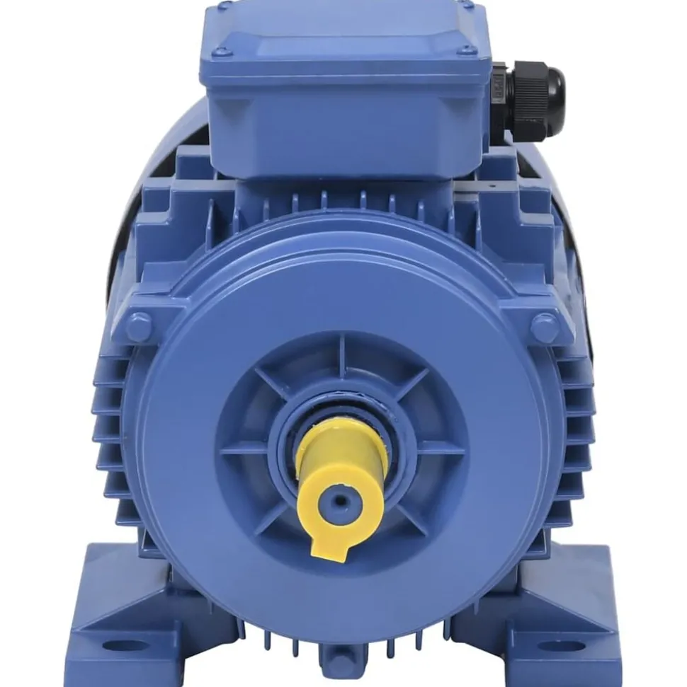 vidaXL Moteur électrique triphasé Aluminium 1,5kW/2 CH 2840 tr/min