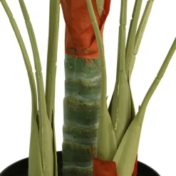 vidaXL Palmier artificiel avec 3 troncs vert 85 cm PP