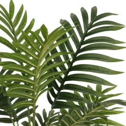 vidaXL Palmier artificiel avec 3 troncs vert 85 cm PP