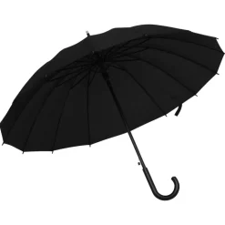 vidaXL Parapluie automatique Noir 105 cm