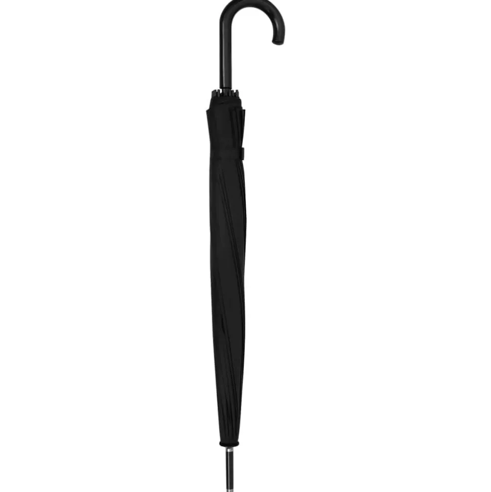 vidaXL Parapluie automatique Noir 105 cm