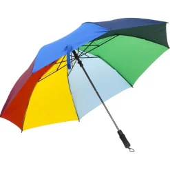 vidaXL Parapluie pliable automatique Multicolore 124 cm