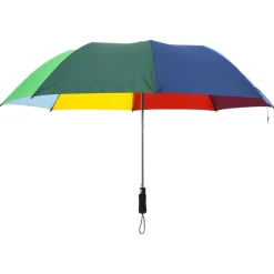 vidaXL Parapluie pliable automatique Multicolore 124 cm