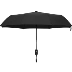 vidaXL Parapluie pliable automatique Noir 95 cm