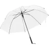 vidaXL Parapluie Transparent 107 cm