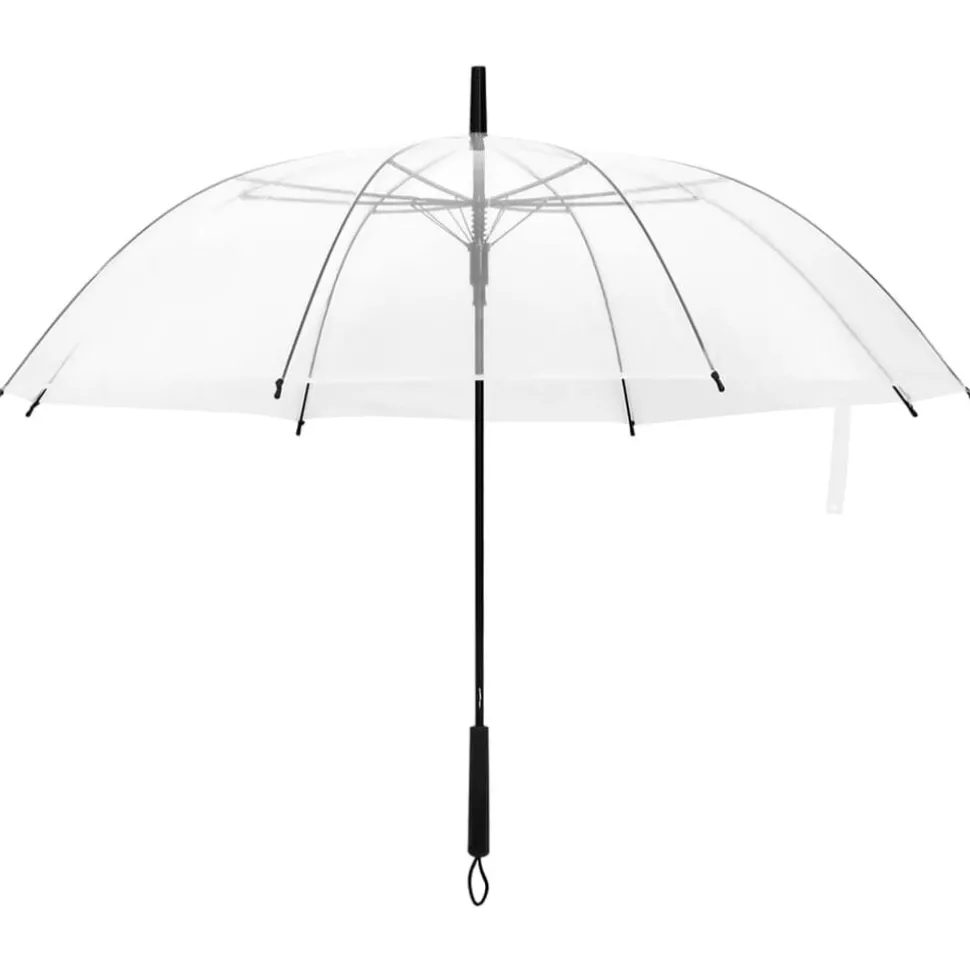 vidaXL Parapluie Transparent 107 cm