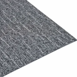 vidaXL Planches de sol 55 pcs Gris 5,11 m² PVC