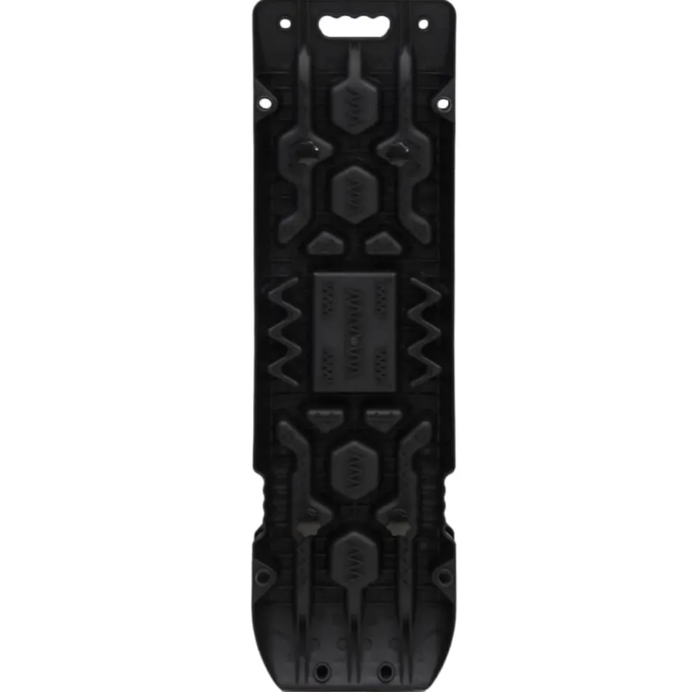 vidaXL Planches de traction 2 pc Noir 107x31x7 cm Nylon