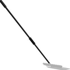 vidaXL Poignée de fourche Ø3,5x127,5 cm noir acier