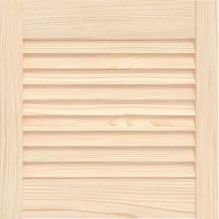 vidaXL Porte d'armoire à persiennes 39,5x39,4 cm bois de pin massif