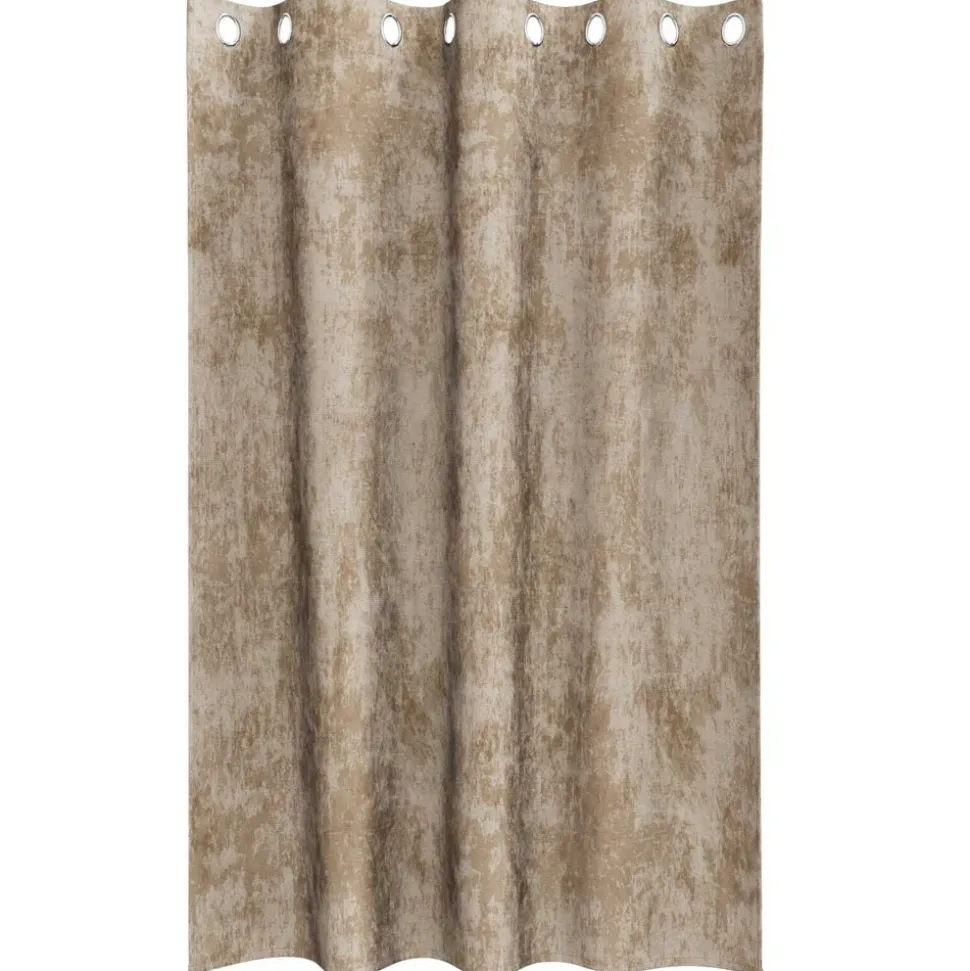 vidaXL Rideaux en velours 2 pcs Champagne 175 x 140 cm Velours