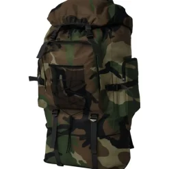 vidaXL Sac à dos en style d'armée XXL 100 L camouflage
