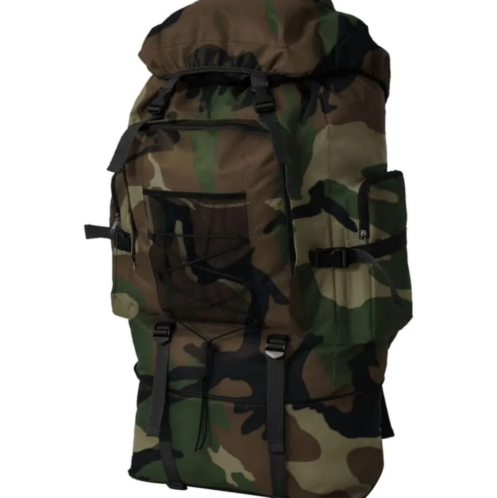 vidaXL Sac à dos en style d'armée XXL 100 L camouflage