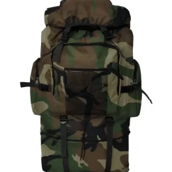 vidaXL Sac à dos en style d'armée XXL 100 L camouflage