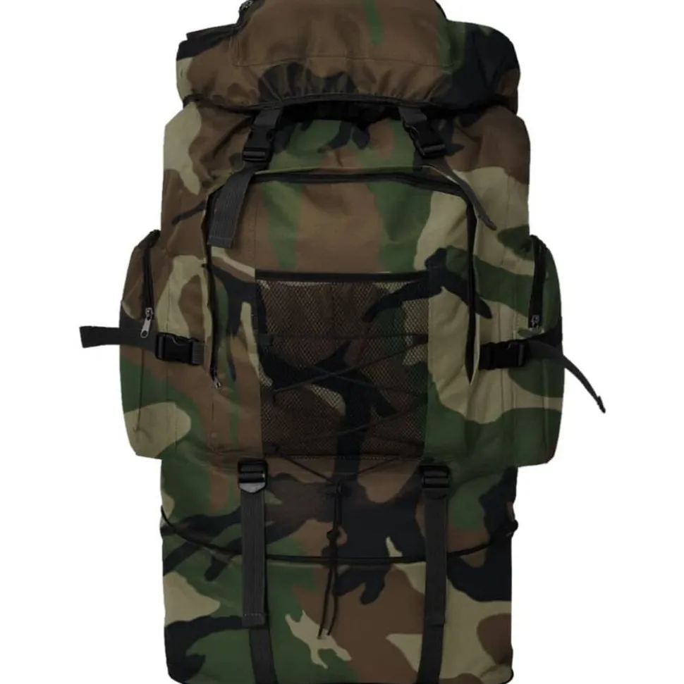 vidaXL Sac à dos en style d'armée XXL 100 L camouflage