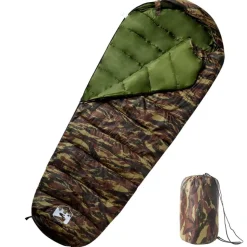 vidaXL Sac de couchage momie pour adultes camping 3 saisons