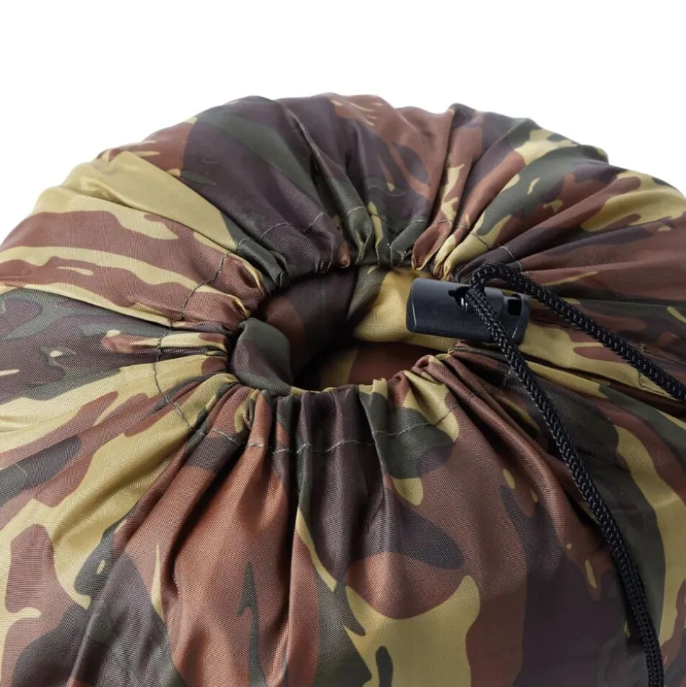 vidaXL Sac de couchage momie pour adultes camping 3 saisons
