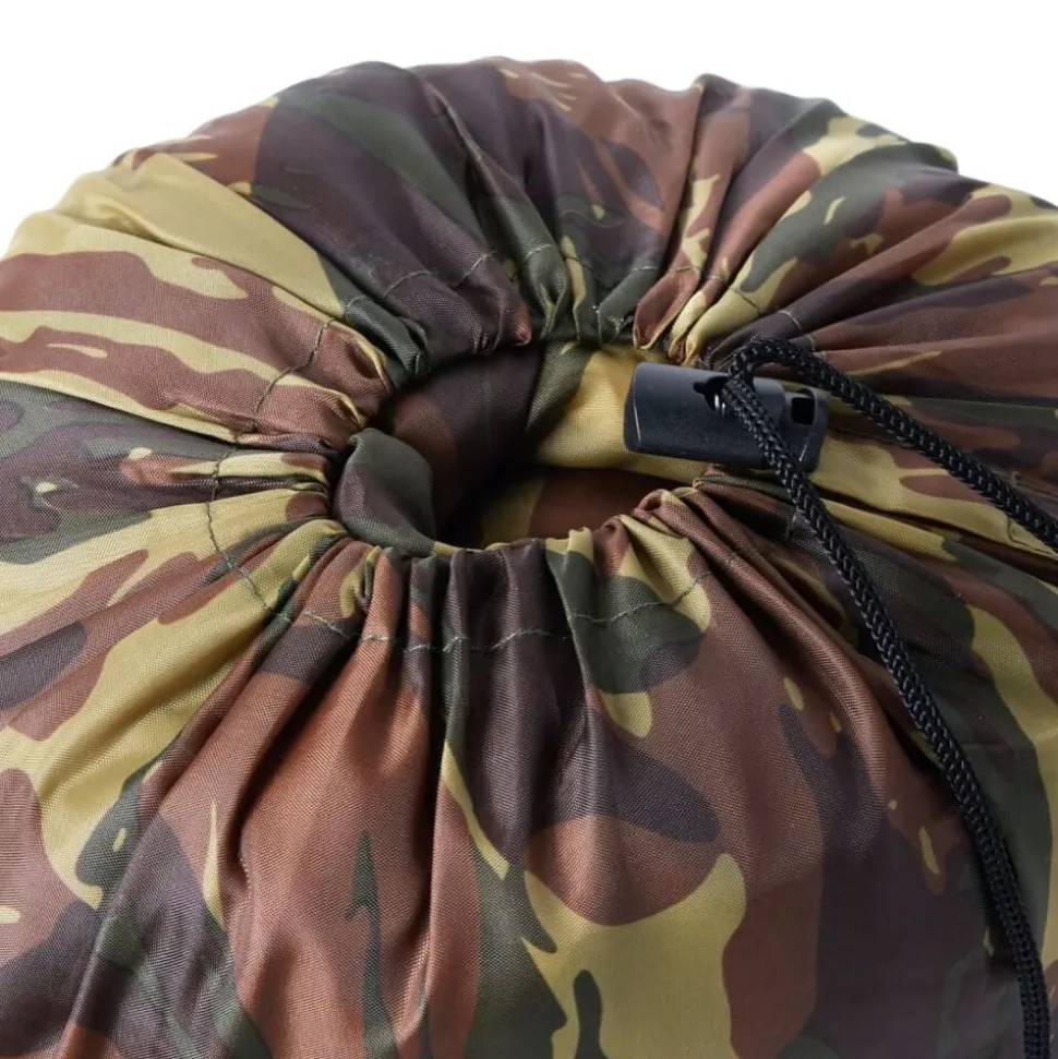 vidaXL Sac de couchage momie pour adultes camping 3 saisons