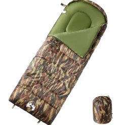vidaXL Sac de couchage pour adultes camping 3-4 saisons