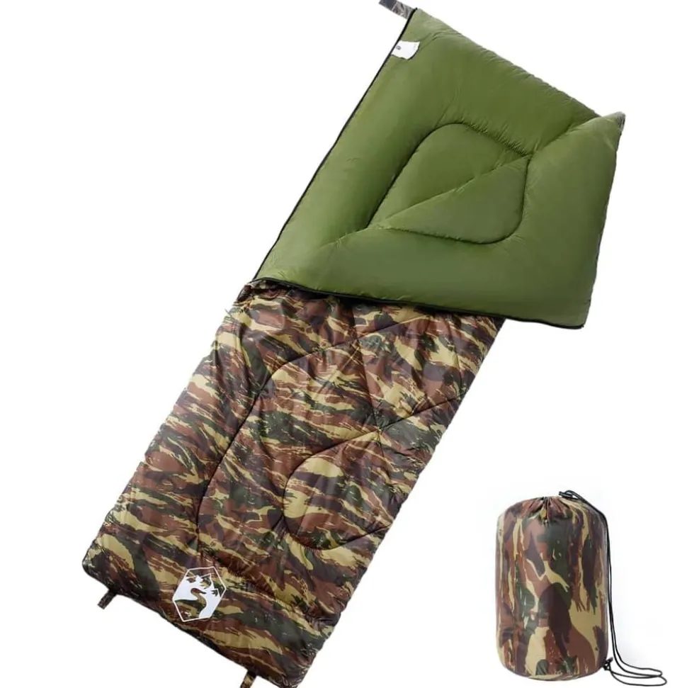 vidaXL Sac de couchage pour adultes camping 3 saisons