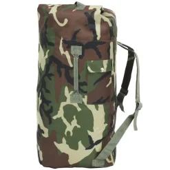vidaXL Sac de sport en style militaire 85 L Camouflage