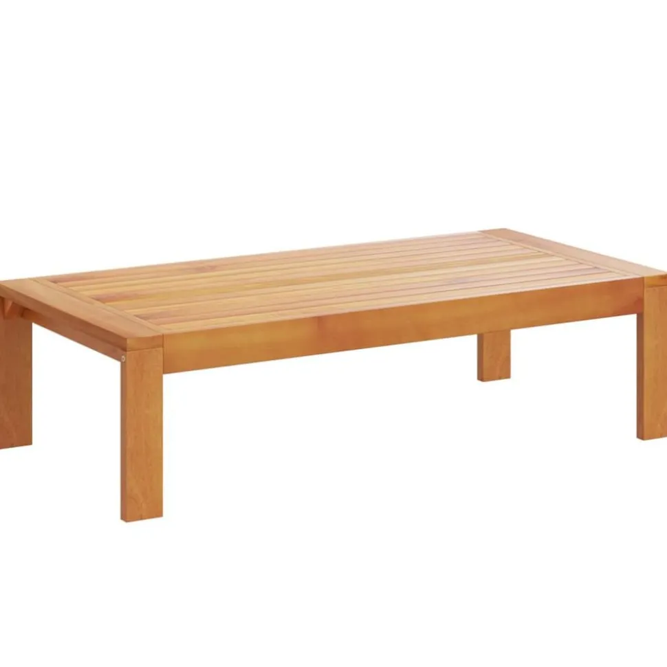 vidaXL Salon de jardin avec coussins 5 pcs Bois d'acacia solide