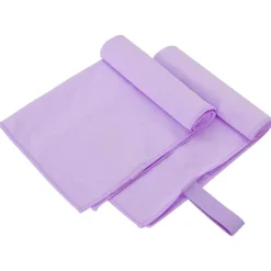 vidaXL Serviettes de sport 2 pcs Violet 50 x 30 cm