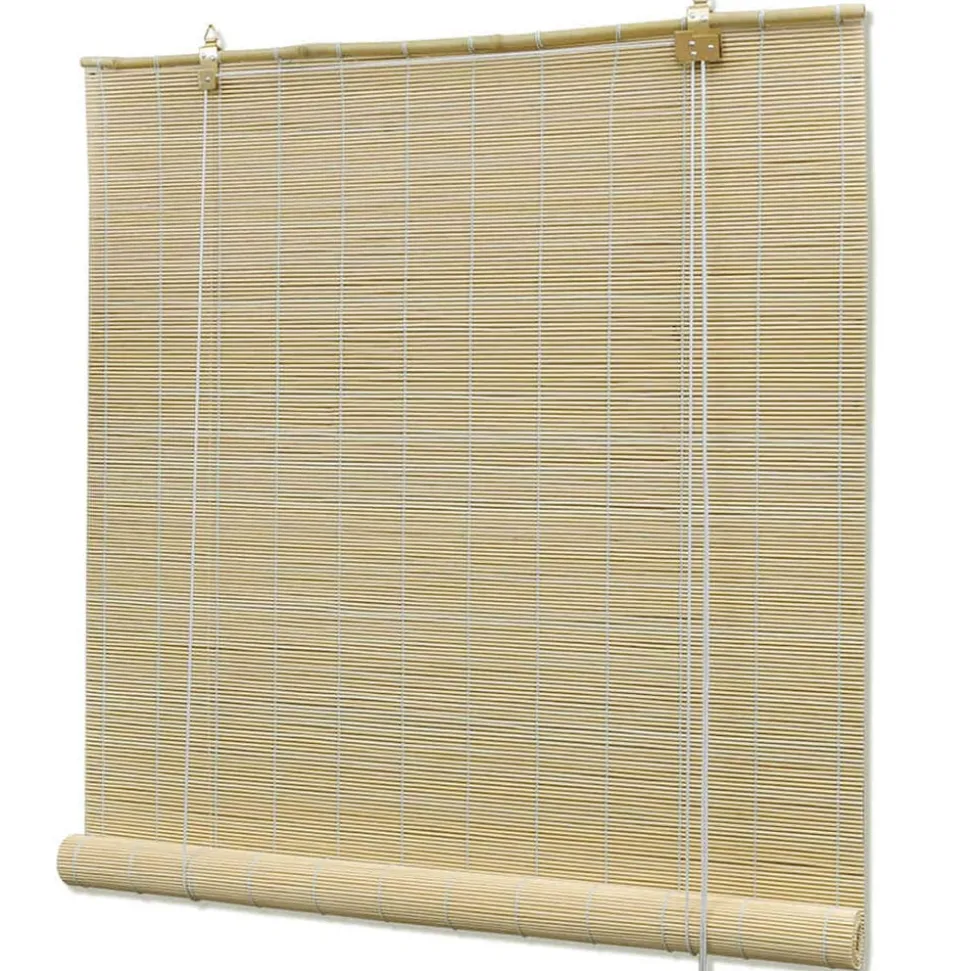 vidaXL Store à rouleau Bambou naturel 80x160 cm
