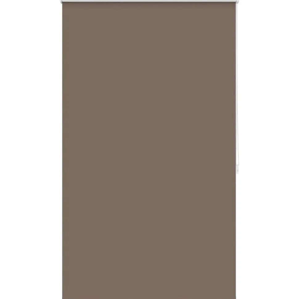 vidaXL Store enrouleur occultant 84,4 x 175 cm, largeur du tissu 80 cm, couleur café