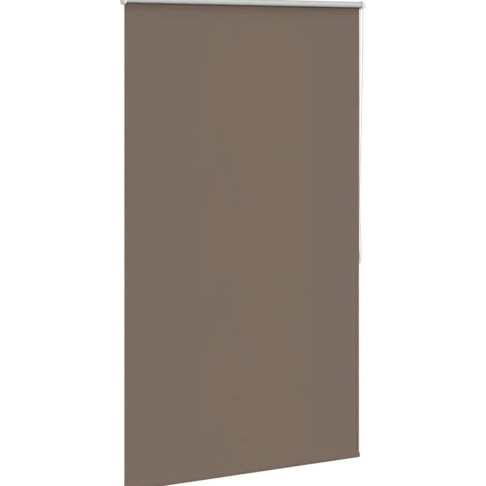 vidaXL Store enrouleur occultant 84,4 x 175 cm, largeur du tissu 80 cm, couleur café