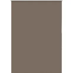 vidaXL Store enrouleur occultant café 105x130cm largeur du tissu
