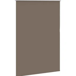 vidaXL Store enrouleur occultant café 105x130cm largeur du tissu