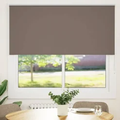vidaXL Store enrouleur occultant café 150x150cm largeur du tissu