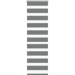 vidaXL Store zèbre gris foncé largeur du tissu 35,9 cm polyester