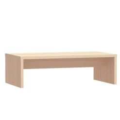 vidaXL Support de moniteur 50x27x15 cm Bois de pin solide