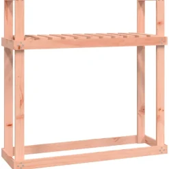 vidaXL Support pour bois de chauffage 110x35x108,5 cm Bois de douglas