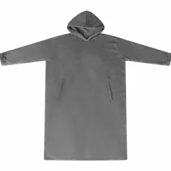vidaXL Sweat à capuche couverture Gris foncé s Flanelle