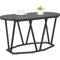 vidaXL Table basse Chêne noir 80 x 40 x 40.5 cm