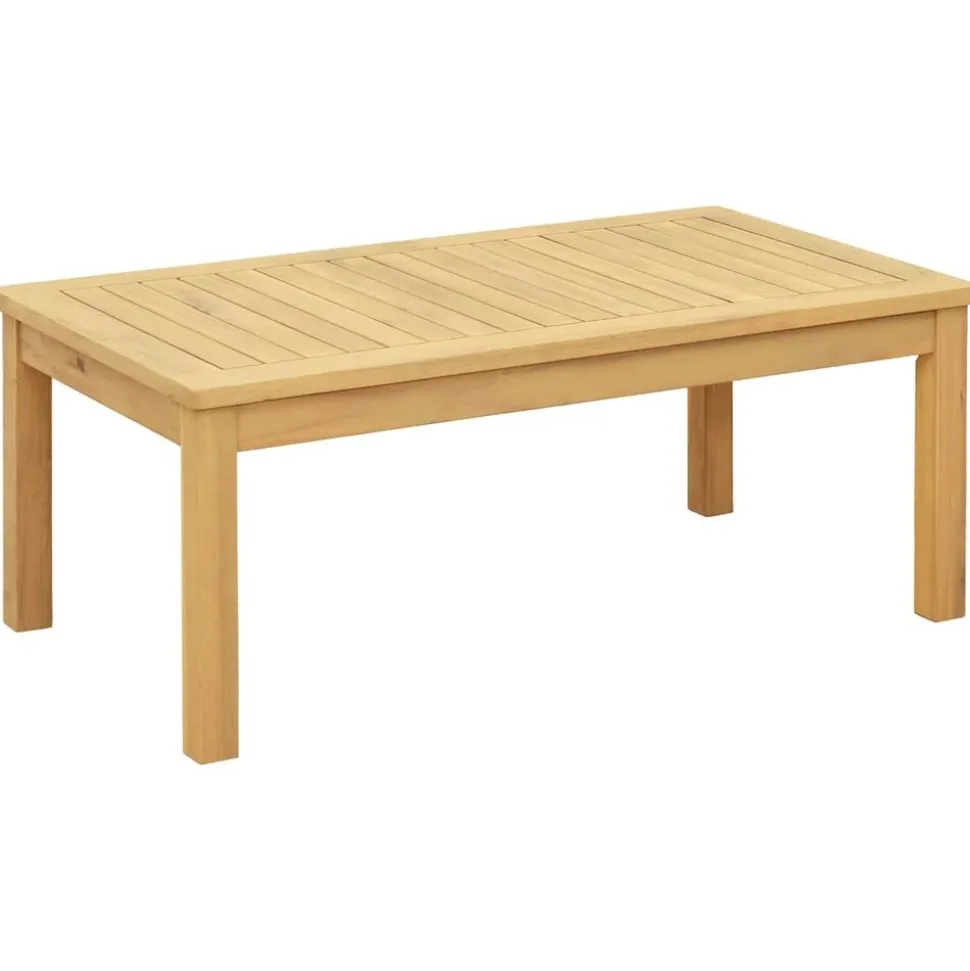 vidaXL Table basse de jardin 90x50x36 cm Bois solide d'acacia