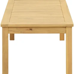vidaXL Table basse de jardin 90x50x36 cm Bois solide d'acacia