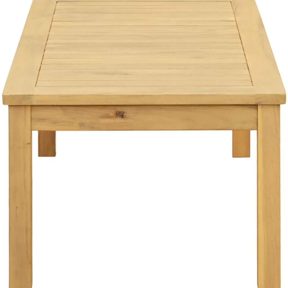 vidaXL Table basse de jardin 90x50x36 cm Bois solide d'acacia