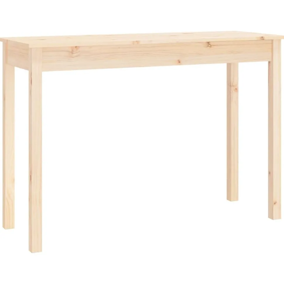 vidaXL Table console 110x40x75 cm Bois massif de pin