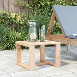 vidaXL Table d'appoint de jardin 40x38x28,5 cm bois massif de pin