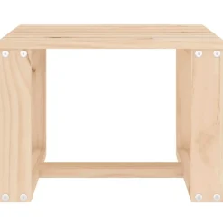vidaXL Table d'appoint de jardin 40x38x28,5 cm bois massif de pin