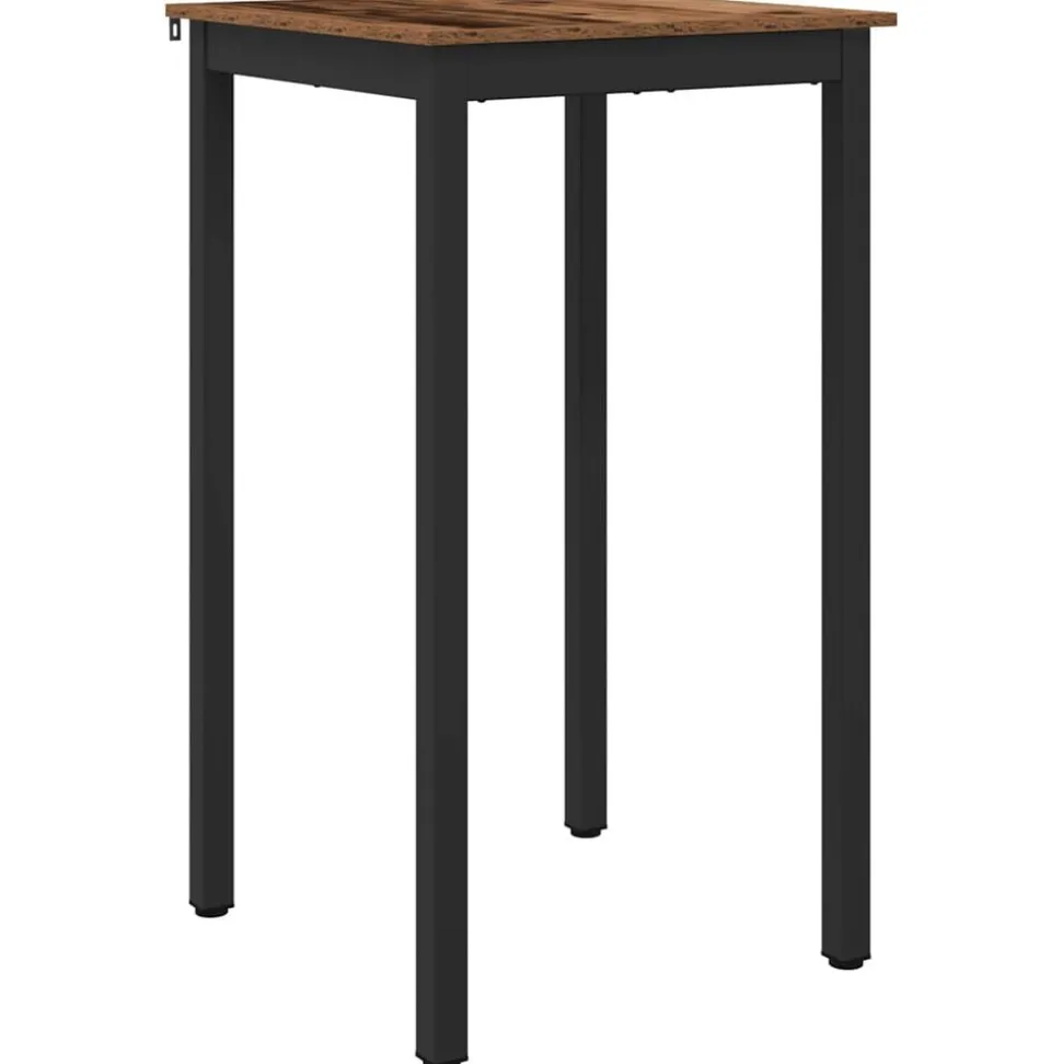 vidaXL Table de bar debout Bois d'ingénierie