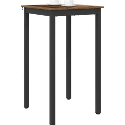 vidaXL Table de bar debout Bois d'ingénierie