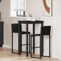 vidaXL Table de bar debout Bois d'ingénierie