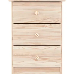 vidaXL Table de chevet ALTA 41x35x55,5 cm bois de pin massif