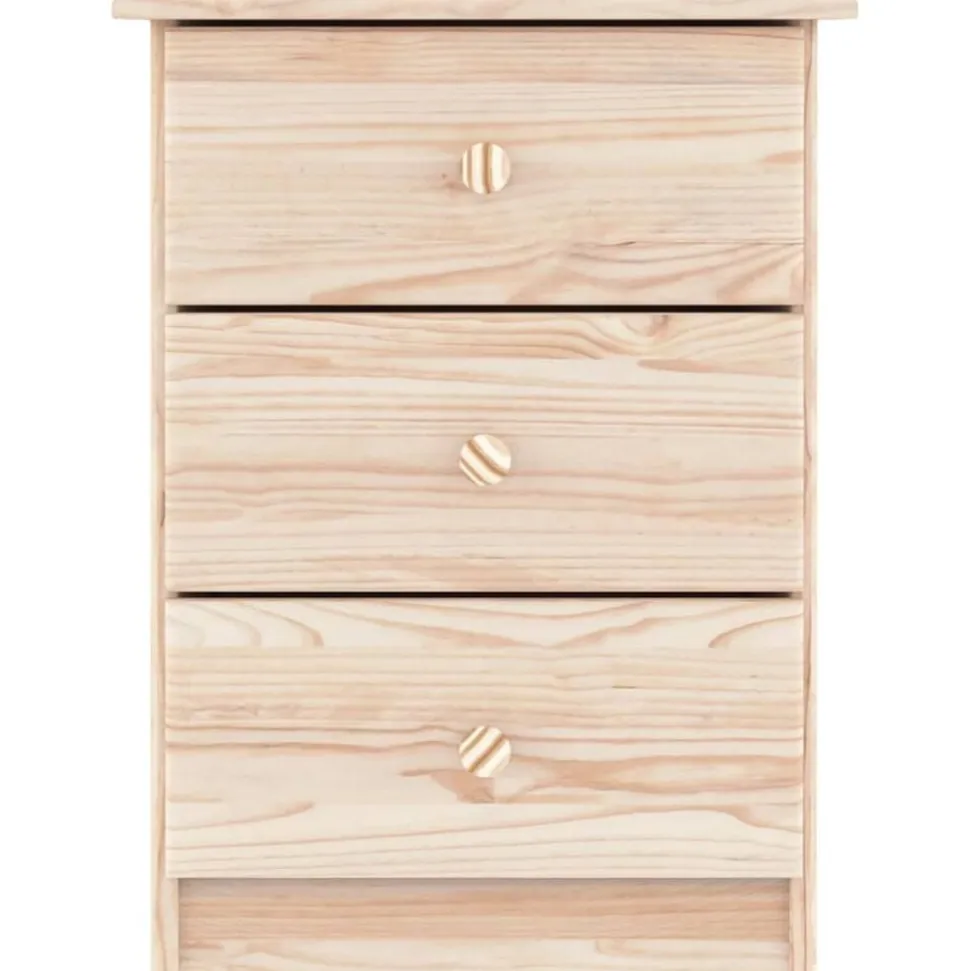 vidaXL Table de chevet ALTA 41x35x55,5 cm bois de pin massif