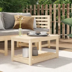 vidaXL Table de jardin 82,5x50,5x45 cm bois massif de pin